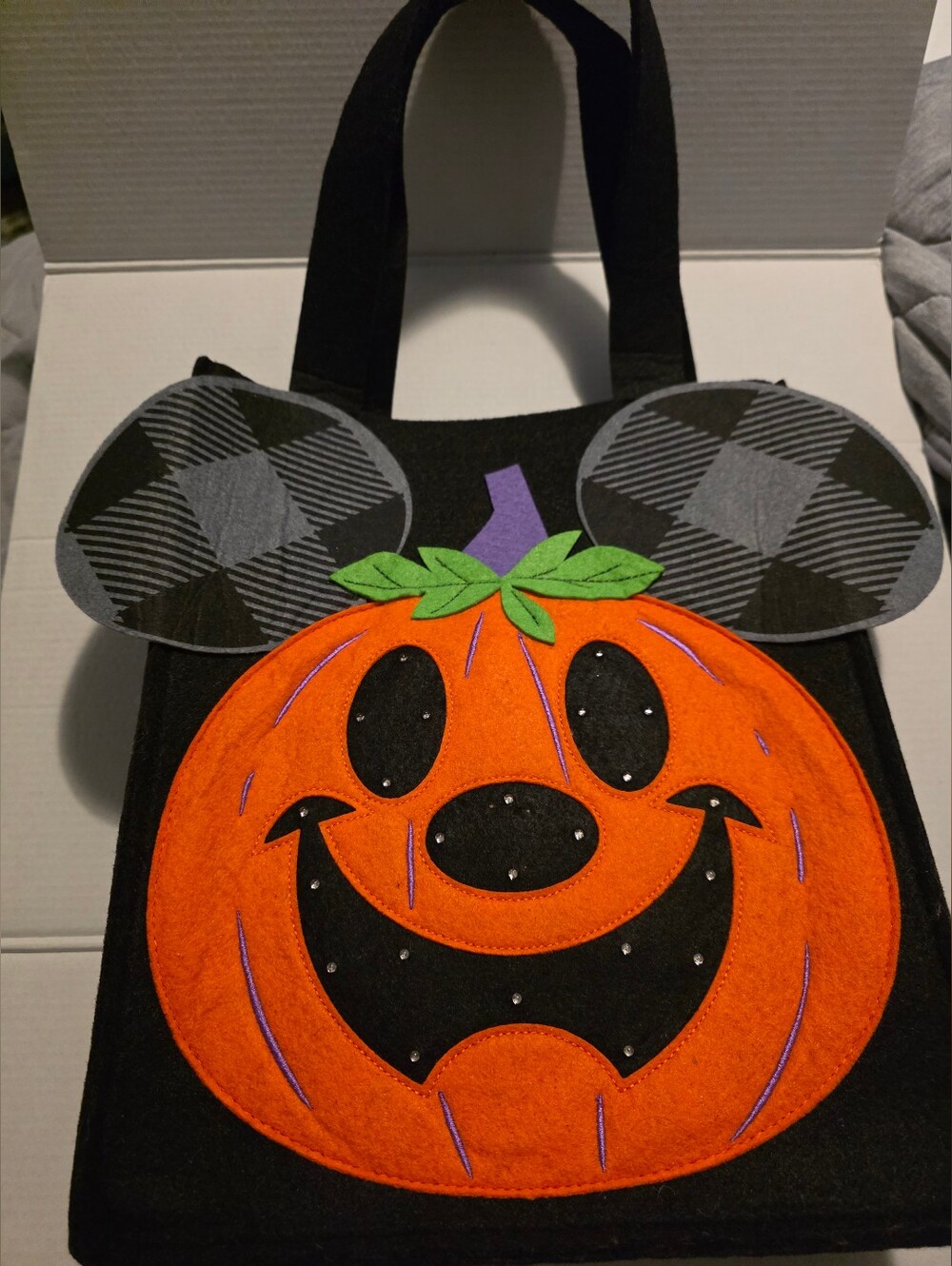 Disney Jack O Lantern Light-Up Trick Or Treat Bag